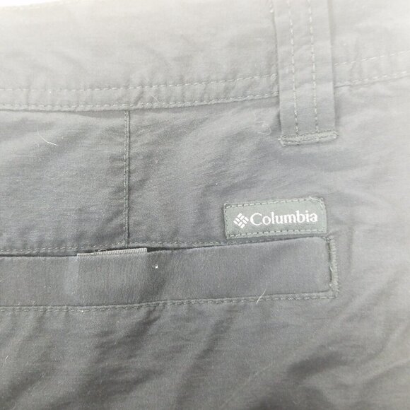 Columbia gray canvas flat front men's 36x8 Nylon Adventure‎ Outdoor Hiking - Picture 4 of 11